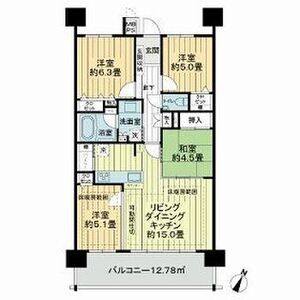 4LDK 間取り図