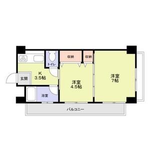 2K 間取り図