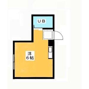 ワンルーム 間取り図