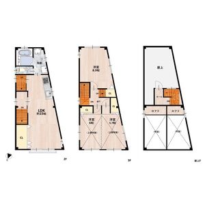 3LDK 間取り図