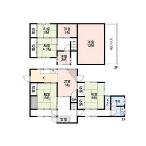 6LDK 間取り図