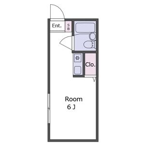 ワンルーム 間取り図