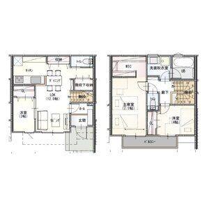 3LDK 間取り図
