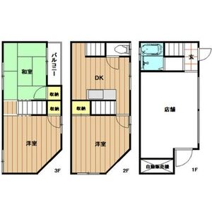 3DK 間取り図