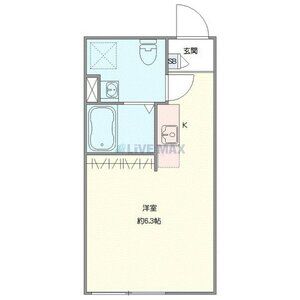 ワンルーム 間取り図