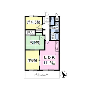 3LDK 間取り図