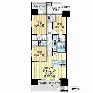 3LDK 間取り図