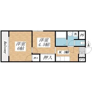 2K 間取り図