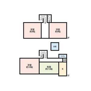 4DK 間取り図