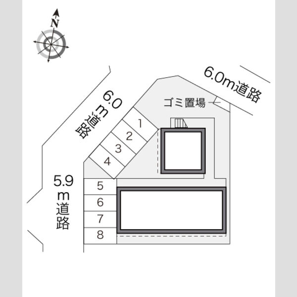 レオパレスフラミンゴ 室内写真1