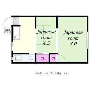 2K 間取り図
