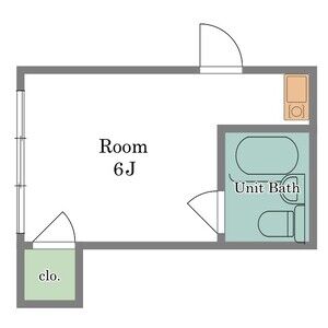 ワンルーム 間取り図