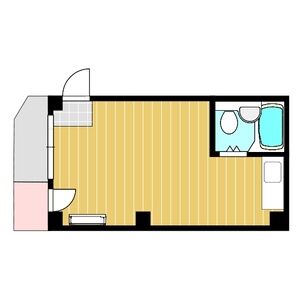 ワンルーム 間取り図