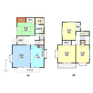 4LDK 間取り図