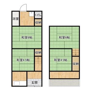 4K 間取り図