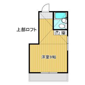 ワンルーム 間取り図