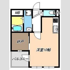 ワンルーム 間取り図