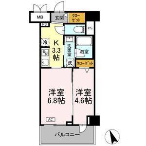 2K 間取り図