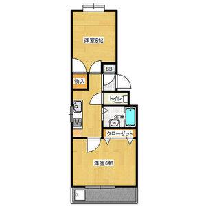 2K 間取り図