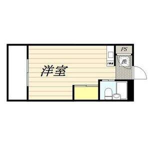 ワンルーム 間取り図