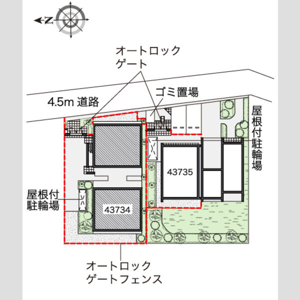 レオパレスライムⅡ 室内写真1