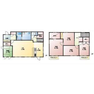 5LDK 間取り図