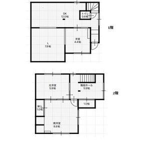 3LDK 間取り図