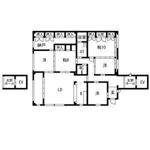 5LDK 間取り図