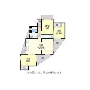3LDK 間取り図