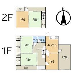 5DK 間取り図