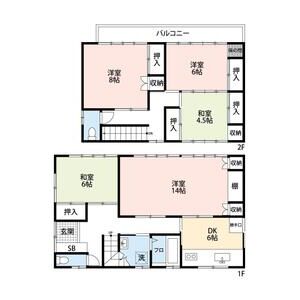 5DK 間取り図