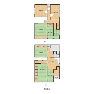 6LDK 間取り図