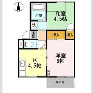 2K 間取り図