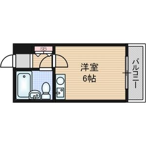 ワンルーム 間取り図