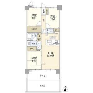 3LDK 間取り図