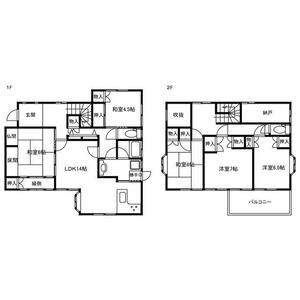 5LDK 間取り図