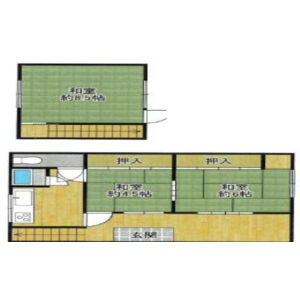 4DK 間取り図