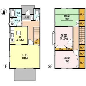 3LDK 間取り図