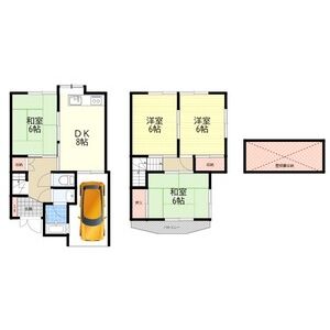 4DK 間取り図