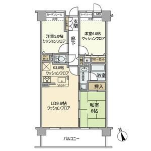 3LDK 間取り図