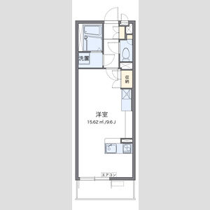 ワンルーム 間取り図