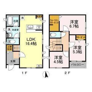 3LDK 間取り図