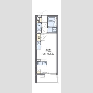 ワンルーム 間取り図