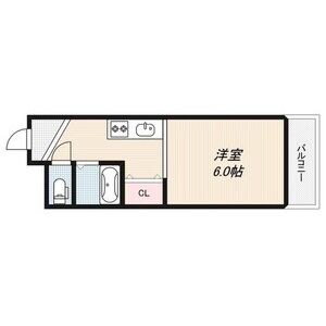 ワンルーム 間取り図