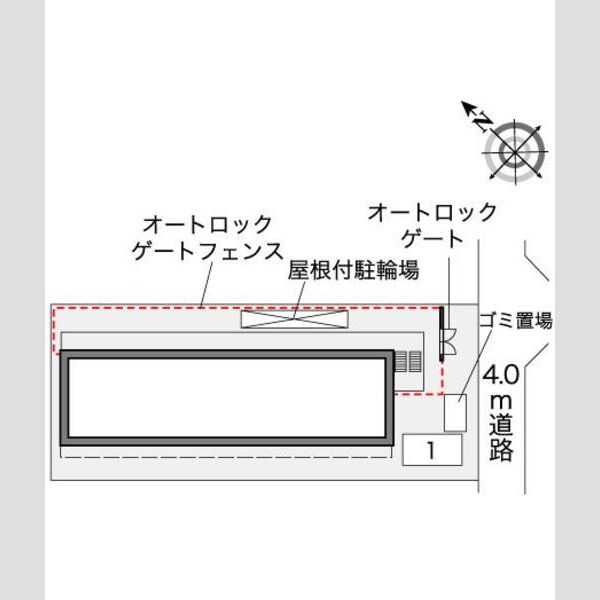 レオパレスブルーム スミ 室内写真1