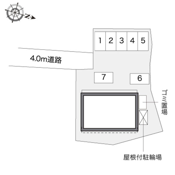 レオパレスレイブンクロー 室内写真1