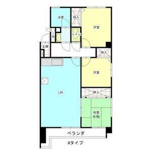 3LDK 間取り図