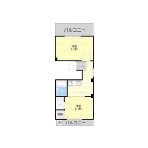 2K 間取り図