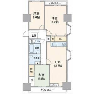 3LDK 間取り図
