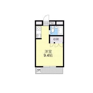 ワンルーム 間取り図